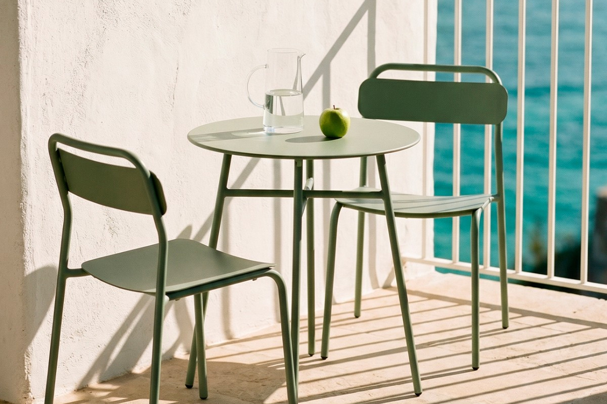 Powder coated furniture